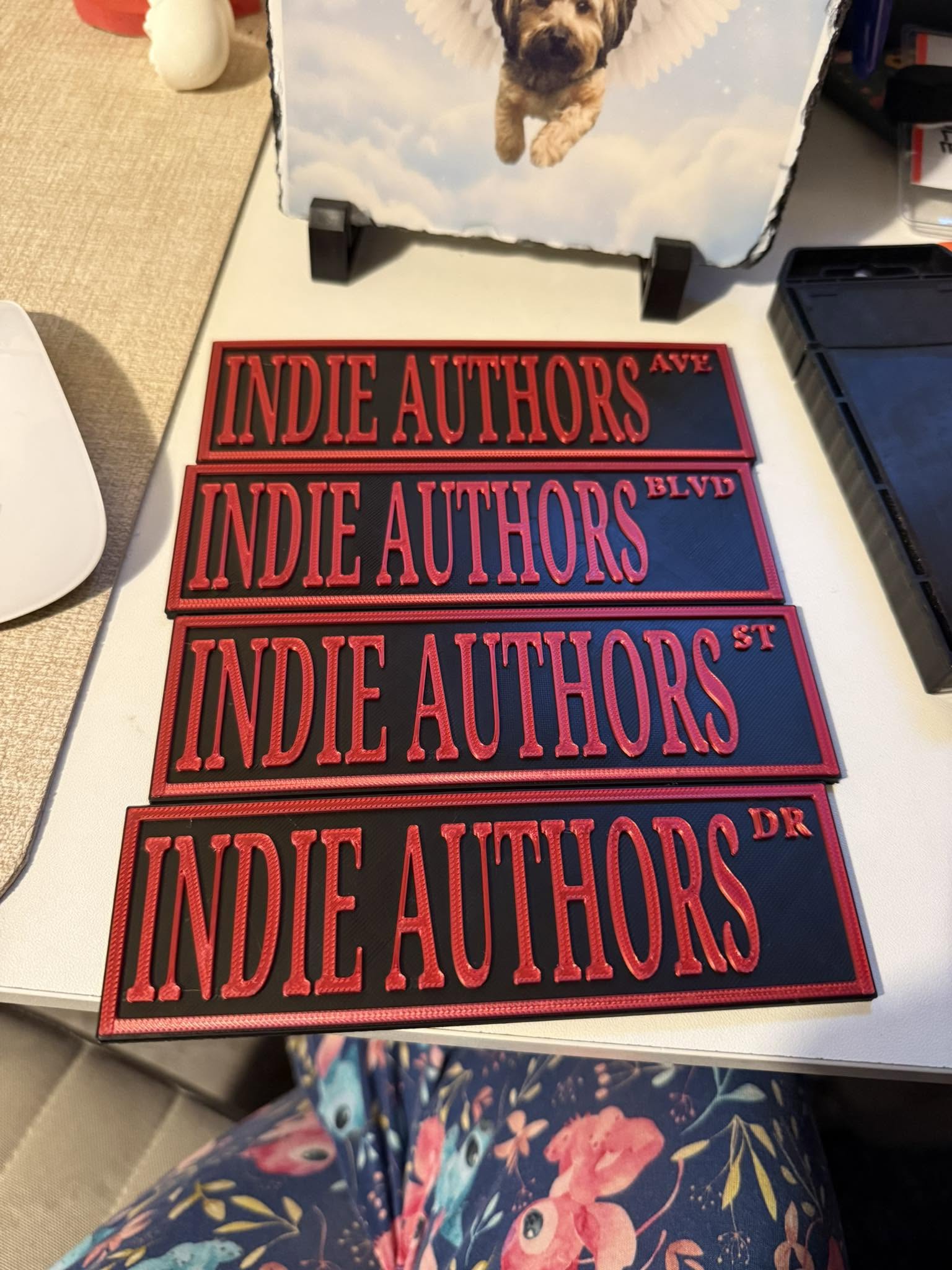 Indie Authors street signs